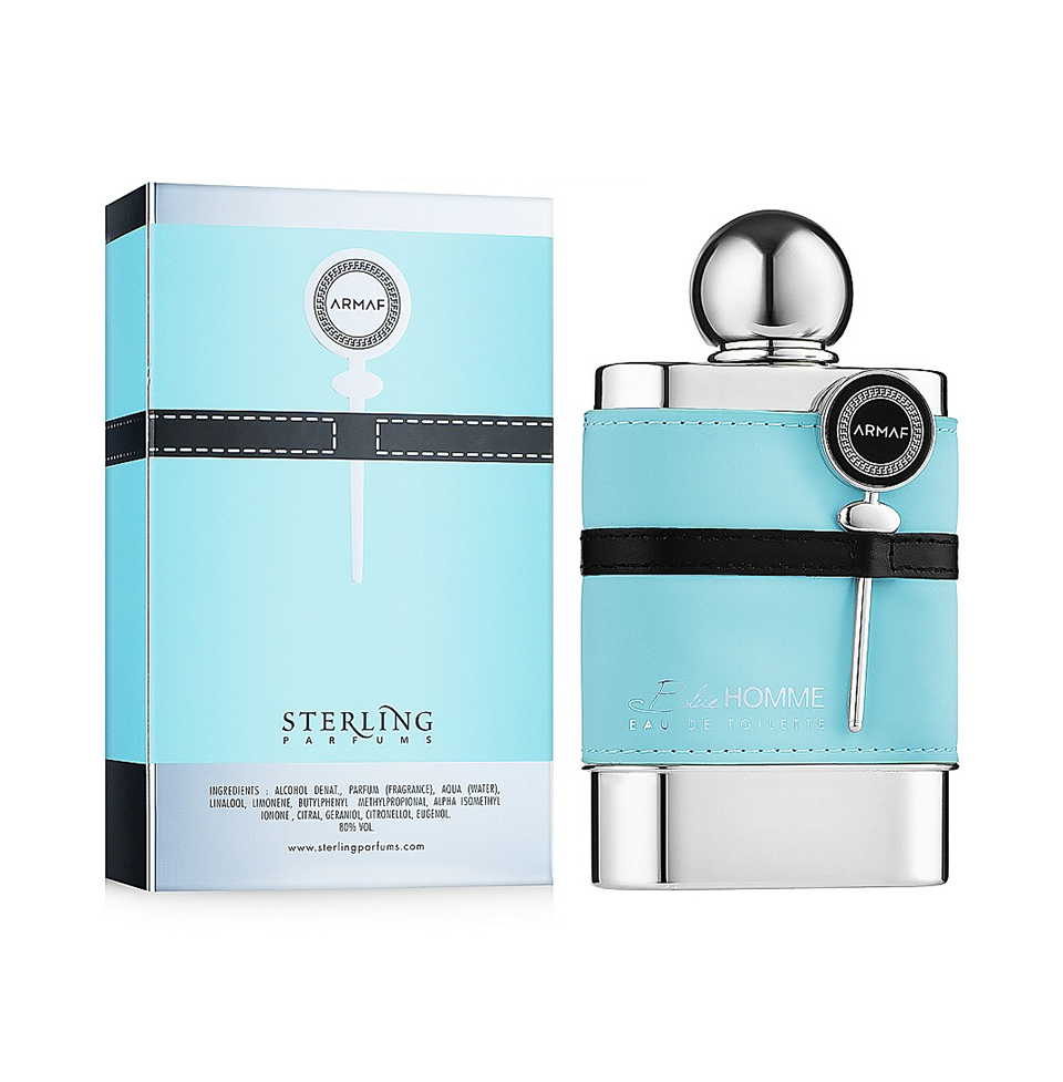 Armaf Oros Sacre Blue Pour Homme Eau De Parfum 85ml Perfume for Men - Made with crystals from Swarovski