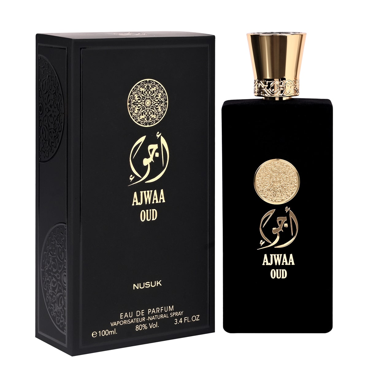 Ajwaa Oud Black by Nusuk