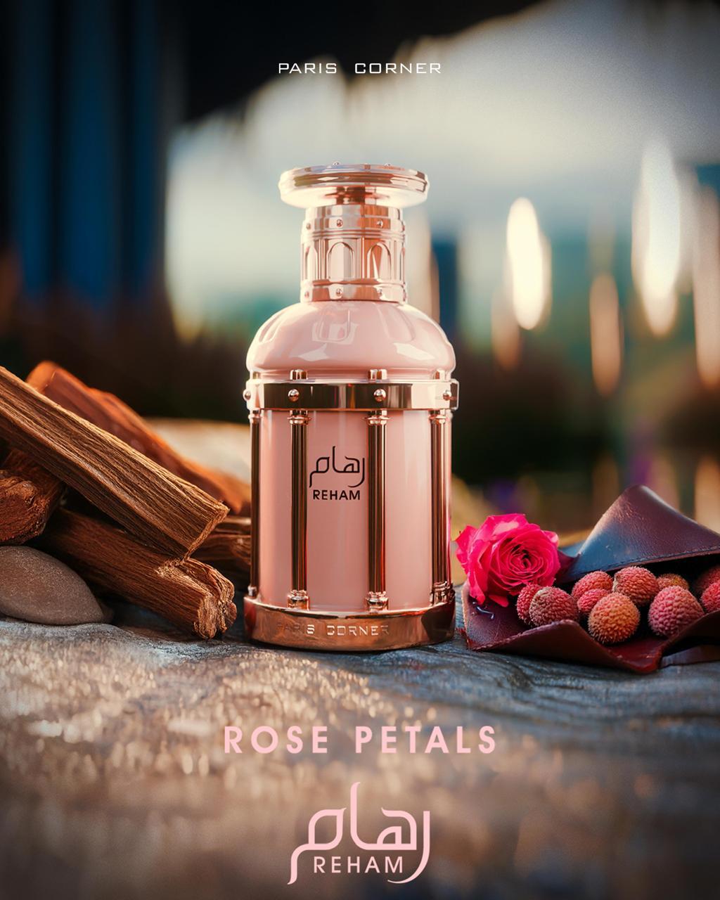 Reham Rose Petals by Paris Corner