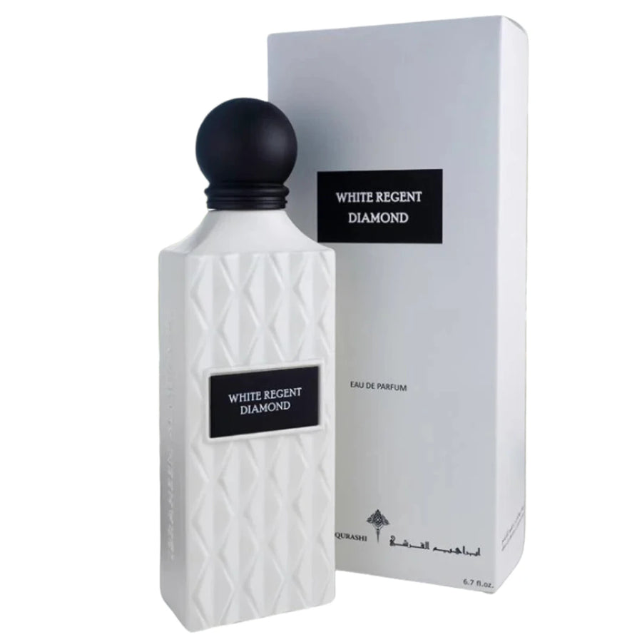 Ibraheem Al Qurashi White Regent Diamond Eau De Parfum – 150ML for Men & Women