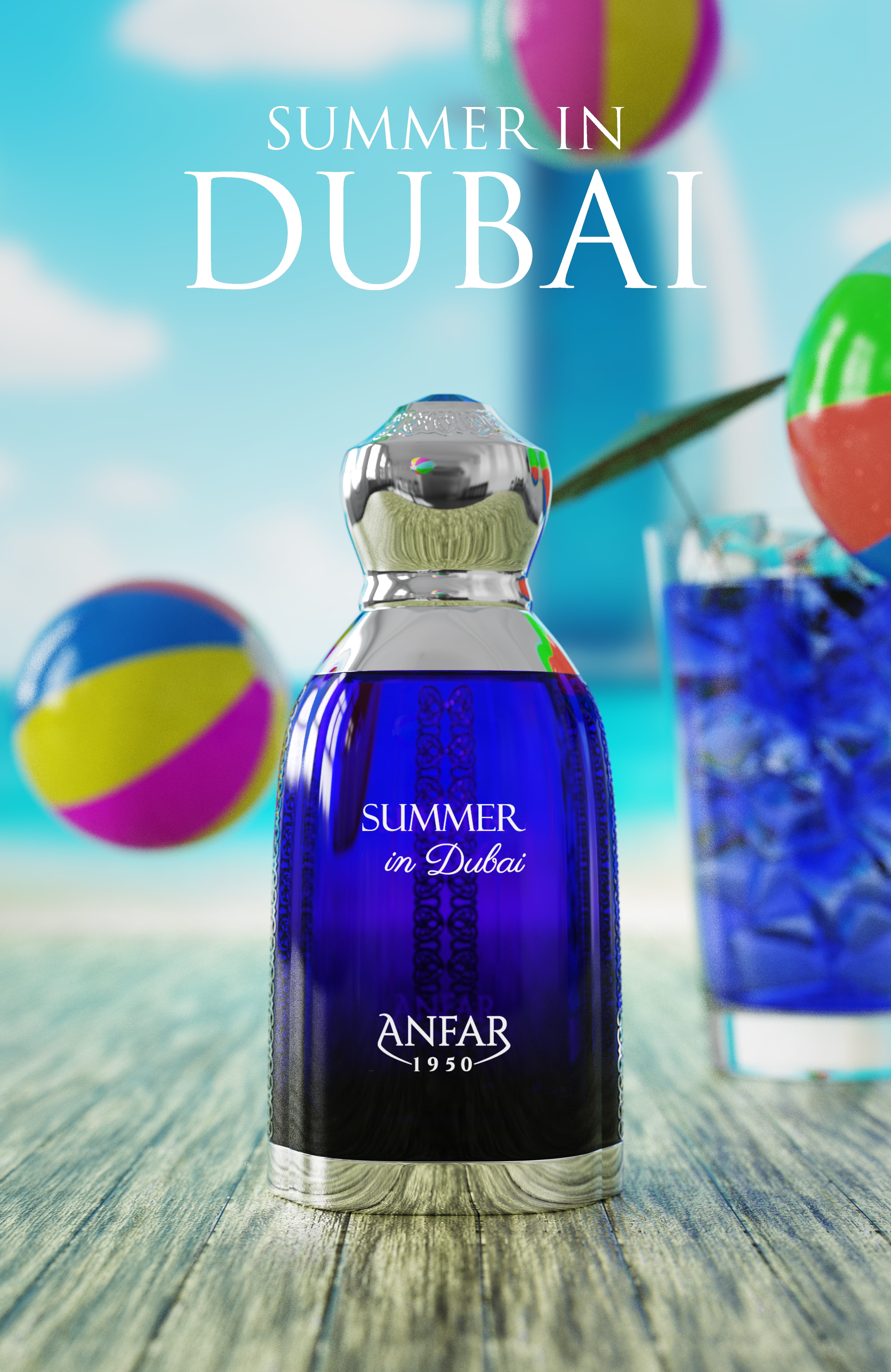 Summer In Dubai by Anfar London