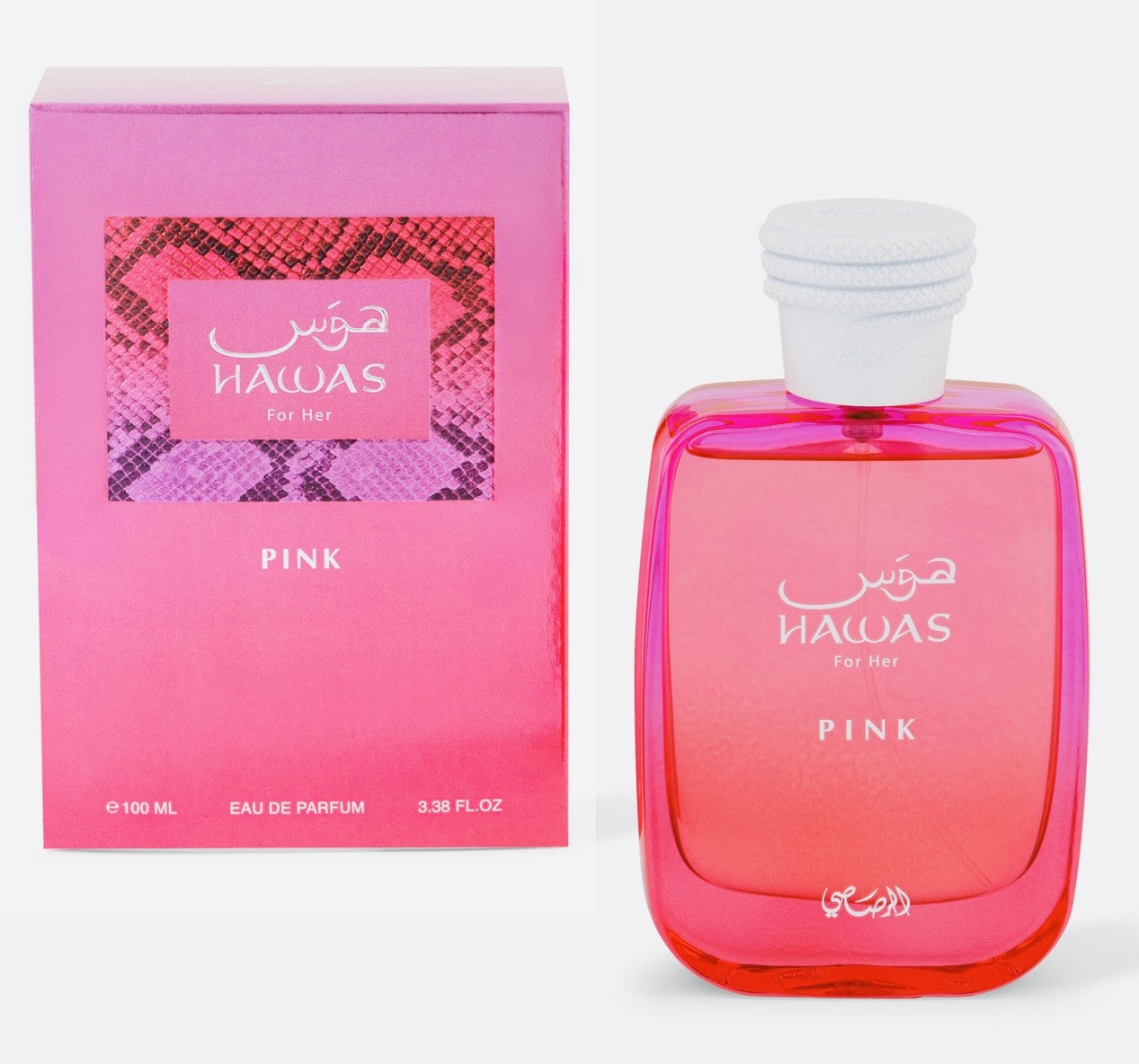Rasasi Hawas Pink Eau De Parfum – 100ML for Women