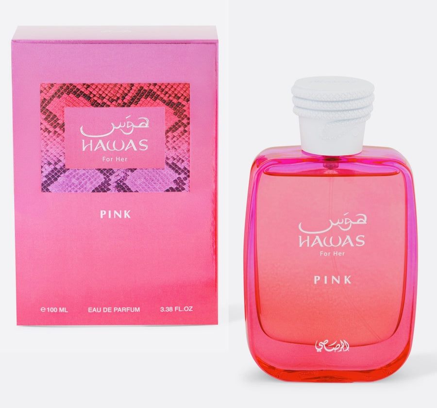 Rasasi Hawas Pink Eau De Parfum – 100ML for Women