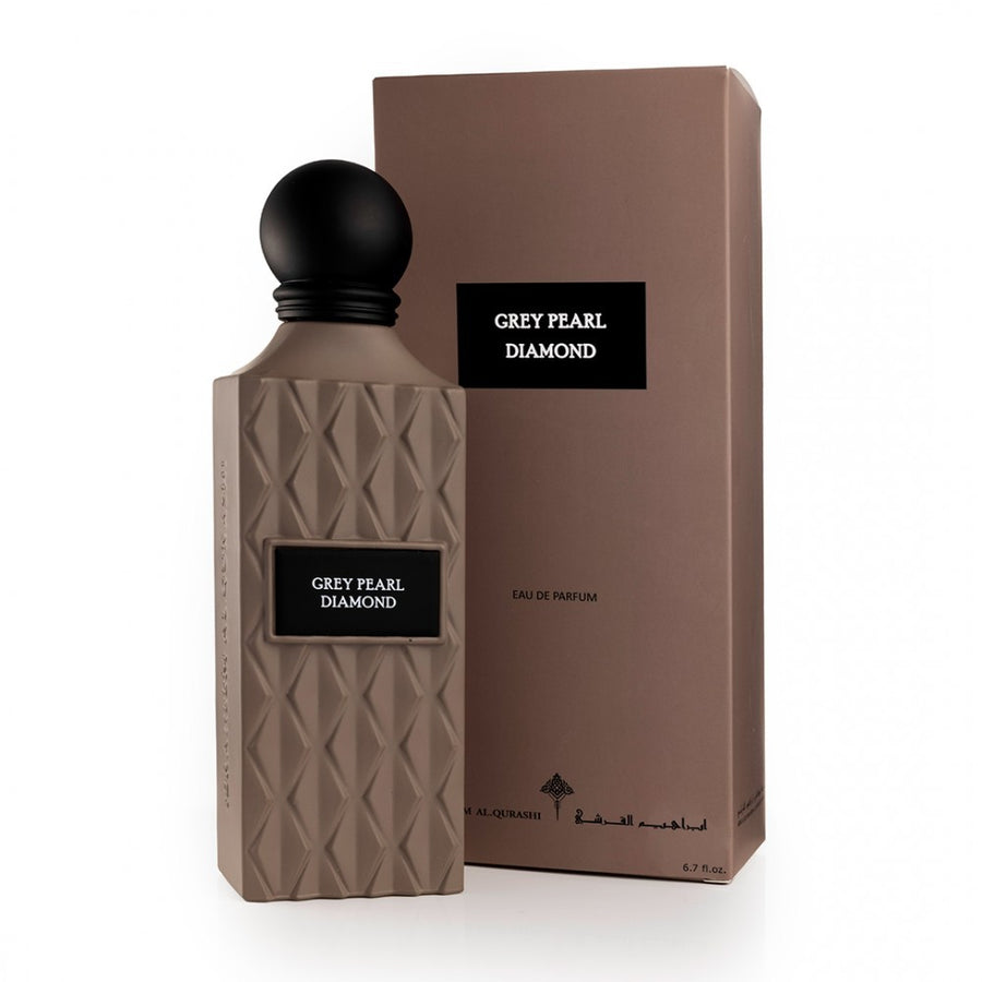 Ibraheem Al Qurashi Grey Pearl Diamond Eau De Parfum – 150ML for Men & Women