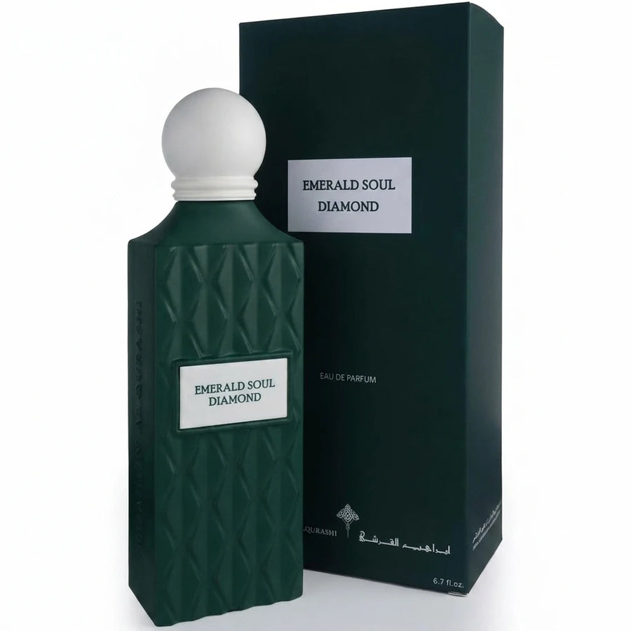 Ibraheem Al Qurashi Emerald Soul Diamond Eau De Parfum – 150ML for Men & Women