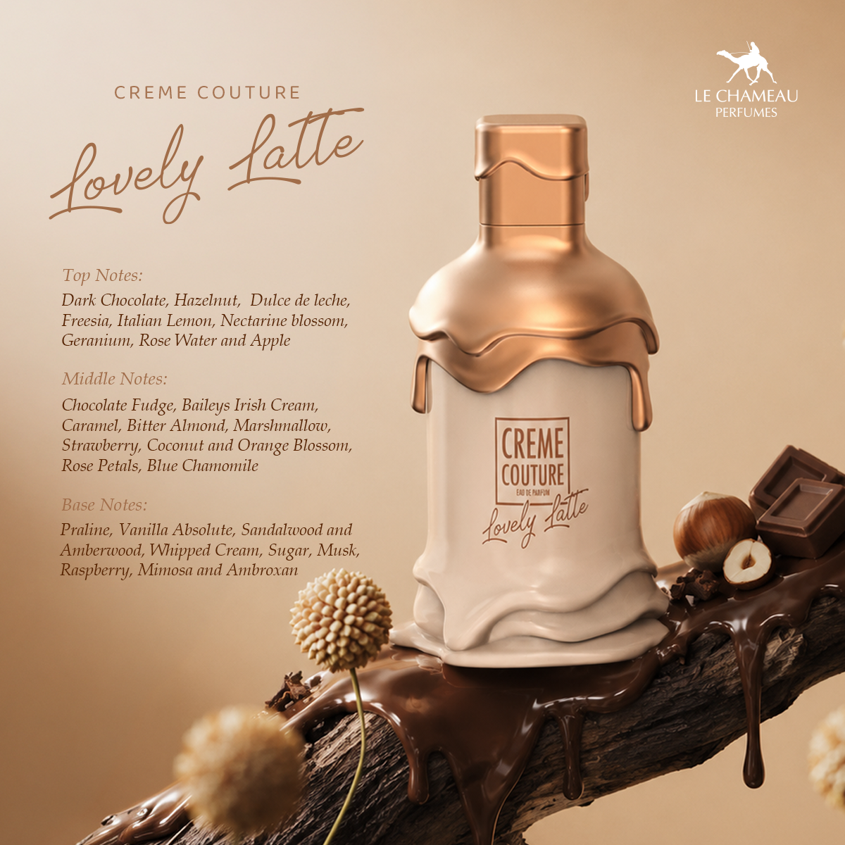 Le Chameau Creme Couture Lovely Latte EDP – 100ML + 10ML