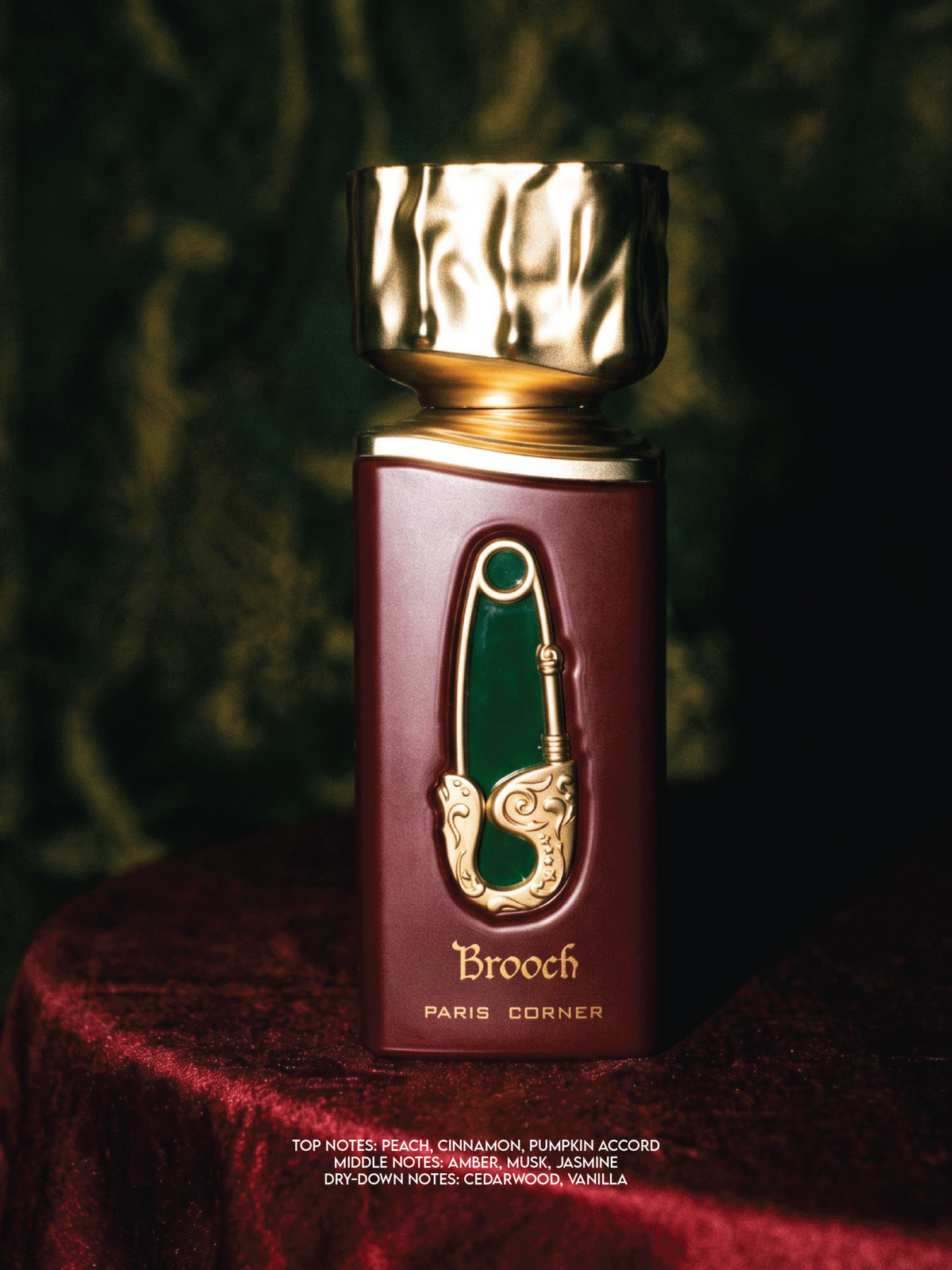 Paris Corner Brooch Eau De Parfum – 100ML for Men and Women