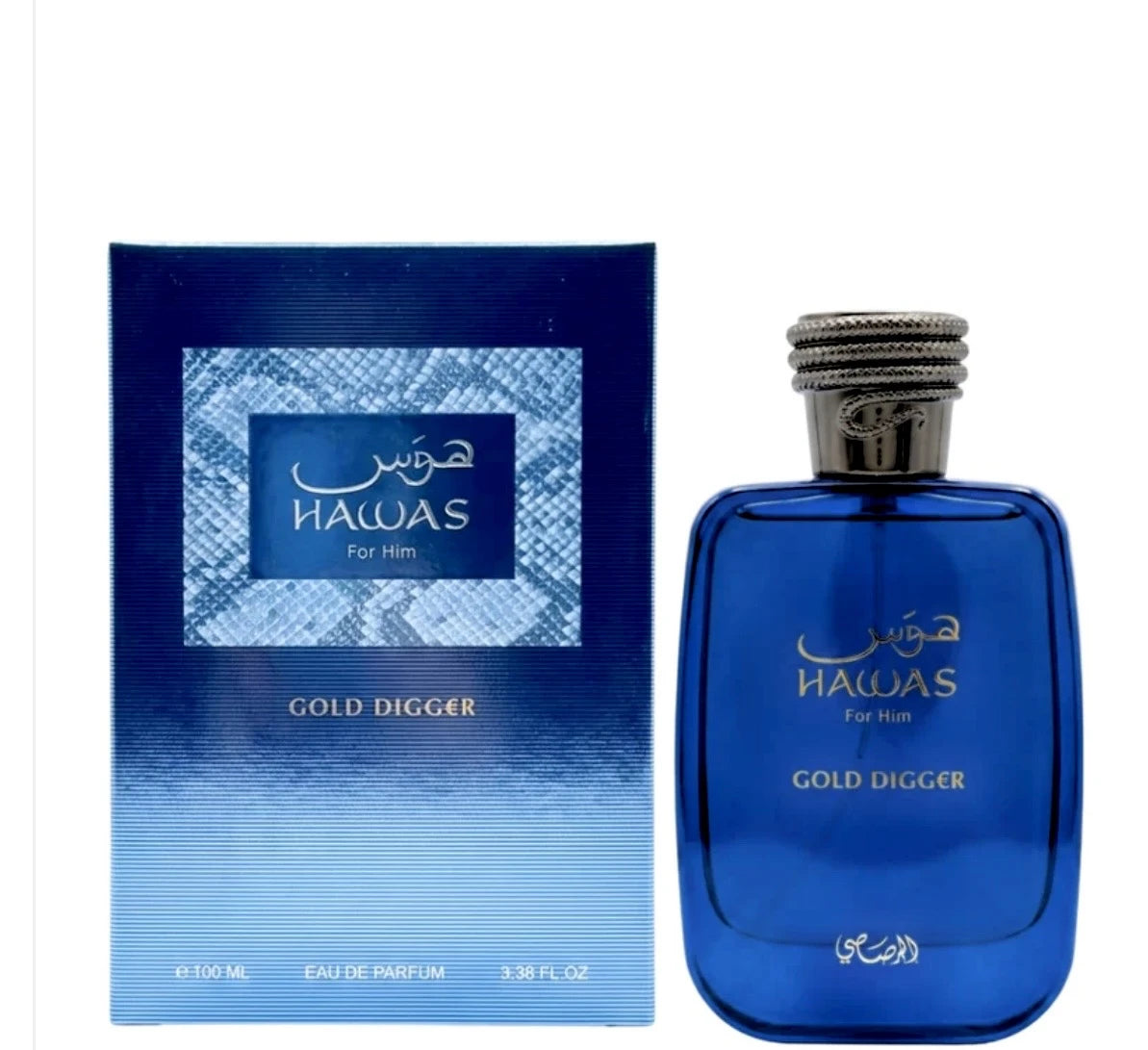 Rasasi Hawas Gold Digger Eau De Parfum – 100ML for Men