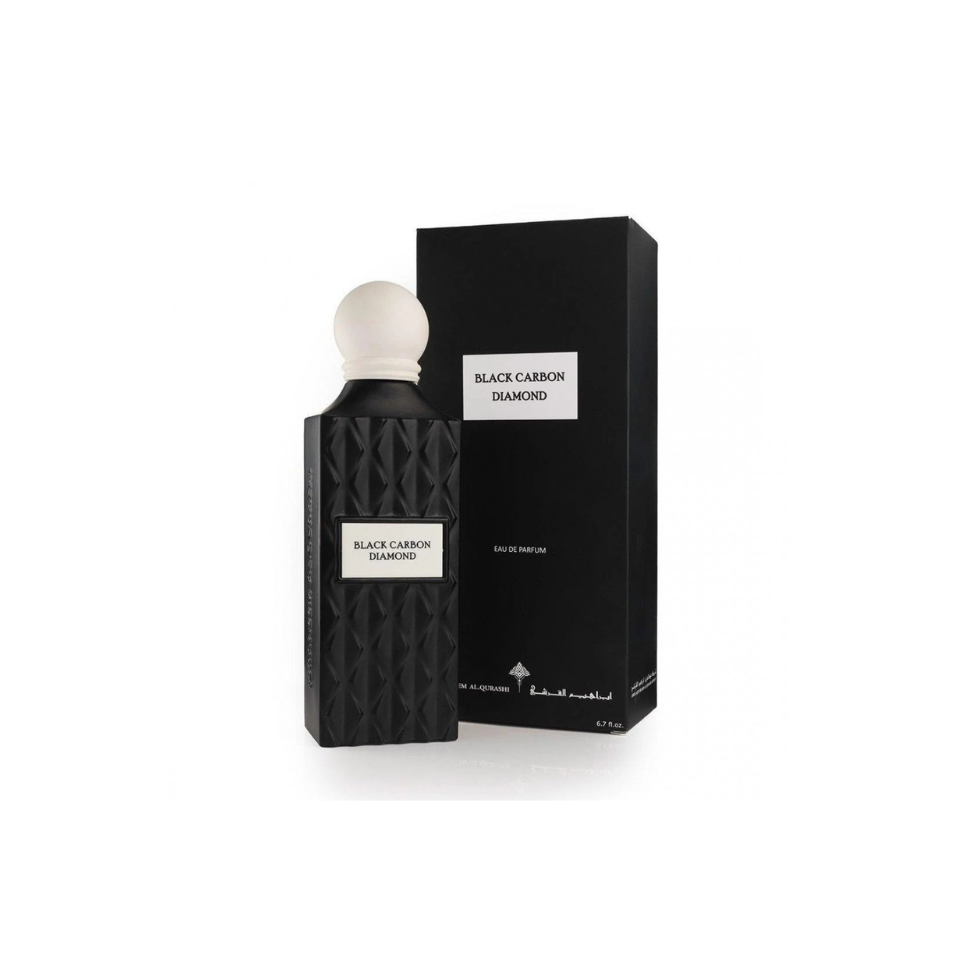 Ibraheem Al Qurashi Black Carbon Diamond Eau De Parfum – 150ML for Men & Women