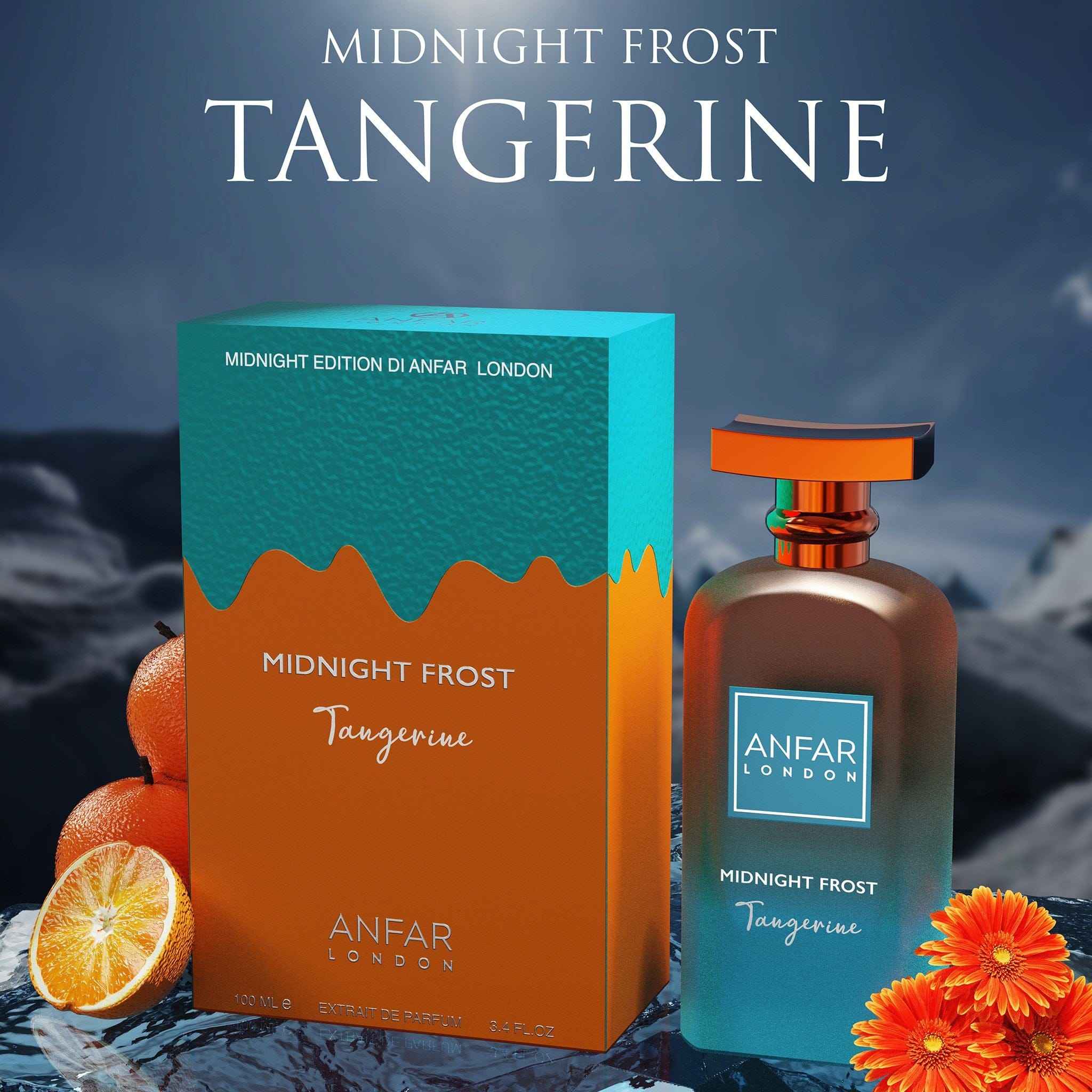 Midnight Frost Tangerine by Anfar London
