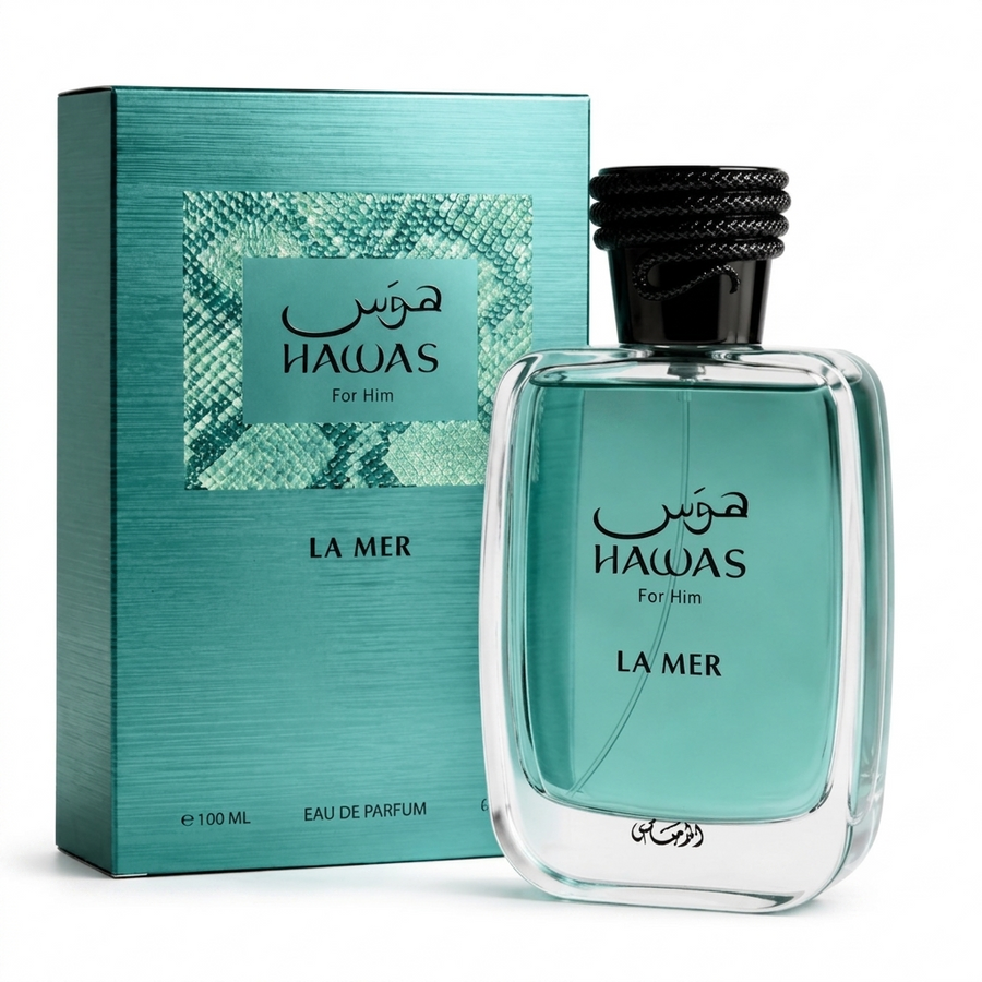 Rasasi Hawas La Mer – 100ML Eau De Parfum for Men
